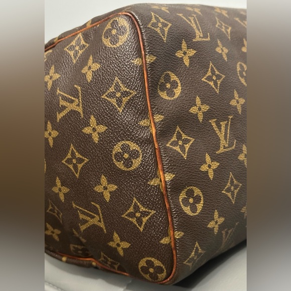 Louis Vuitton Speedy 35 Monogram Canvas Leather - Picture 7 of 16